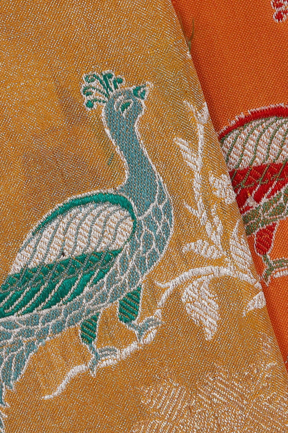 Image of Banarasi Silk Multicolour Saree
