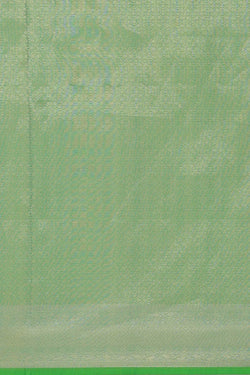 Image of Banarasi Kora Deep Sea Green Saree