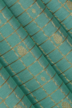 Image of Binny Crepe Sea Blue Saree