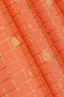 Image of Binny Crepe Peach Saree