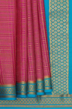 Image of Binny Crepe Pink Saree
