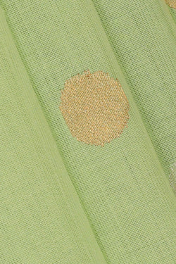 Image of Ponduru Silk Light Pista Green Saree