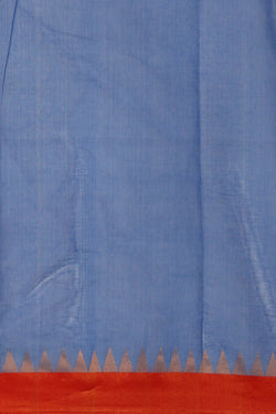Image of Ponduru Silk Ocean Blue Saree