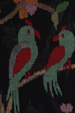 Image of Ponduru Silk Black Saree