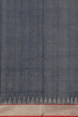 Image of Ponduru Silk Navy Blue Saree