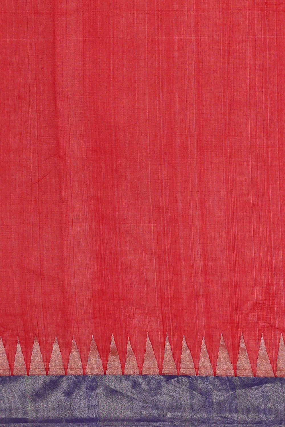 Image of Ponduru cotton Red Saree