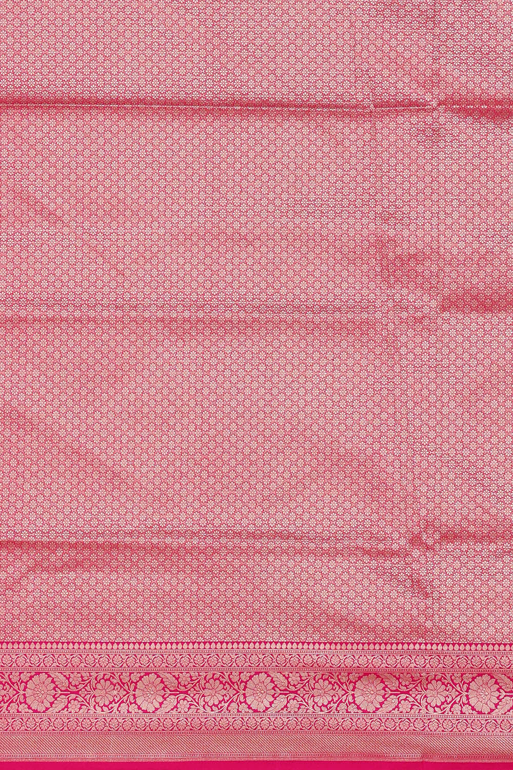Banarasi Silk Pink-Peach Saree
