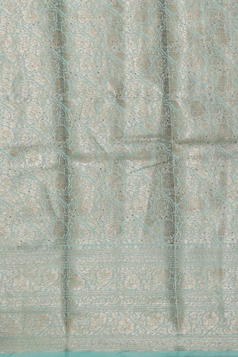 Printed Banarasi Pink Saree