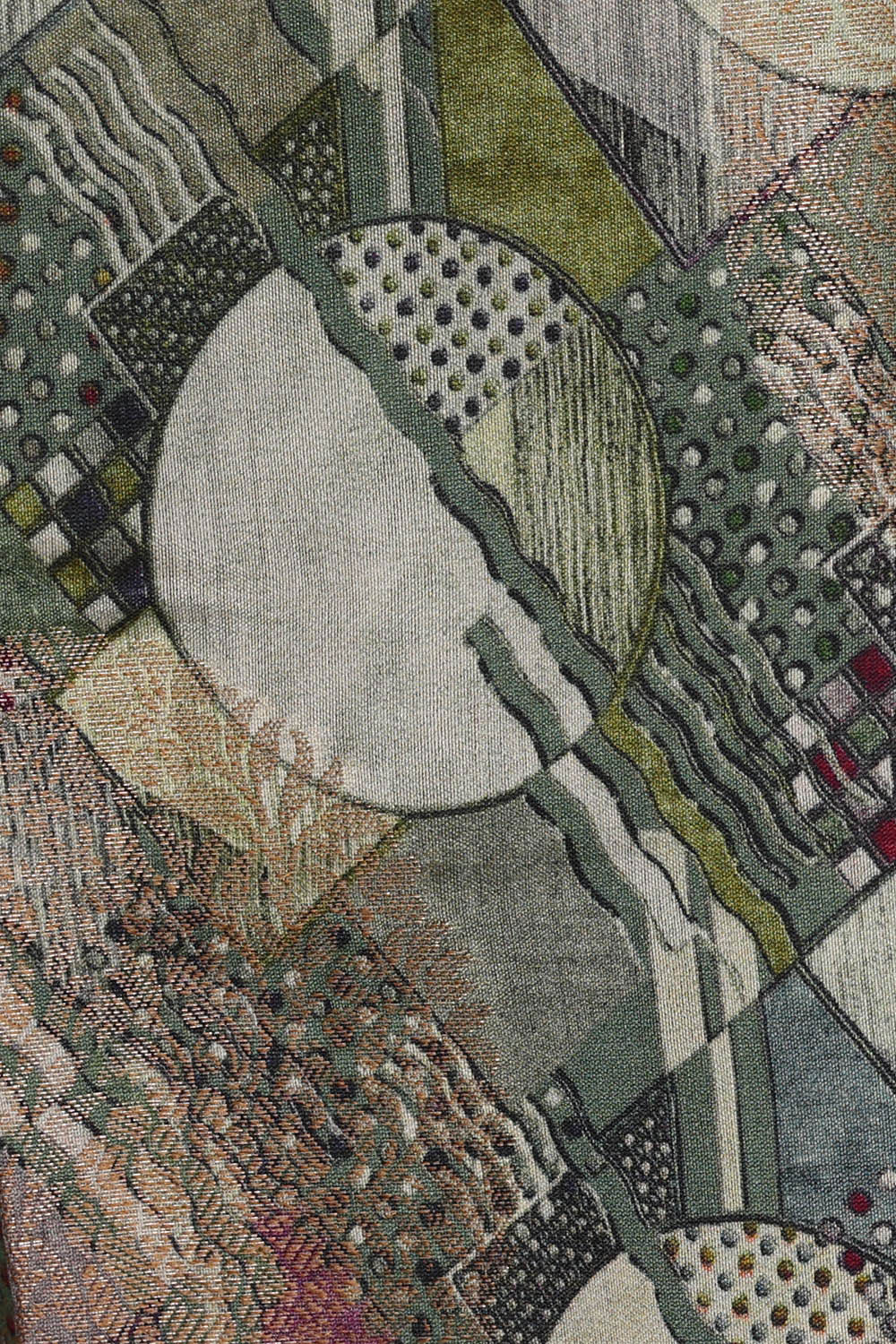 Image of Printed Banarasi Multicolour Saree