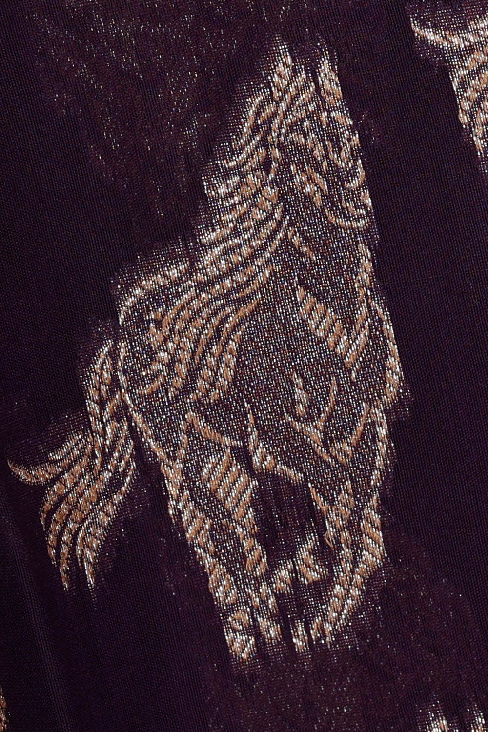 Image of Banarasi Violet Saree