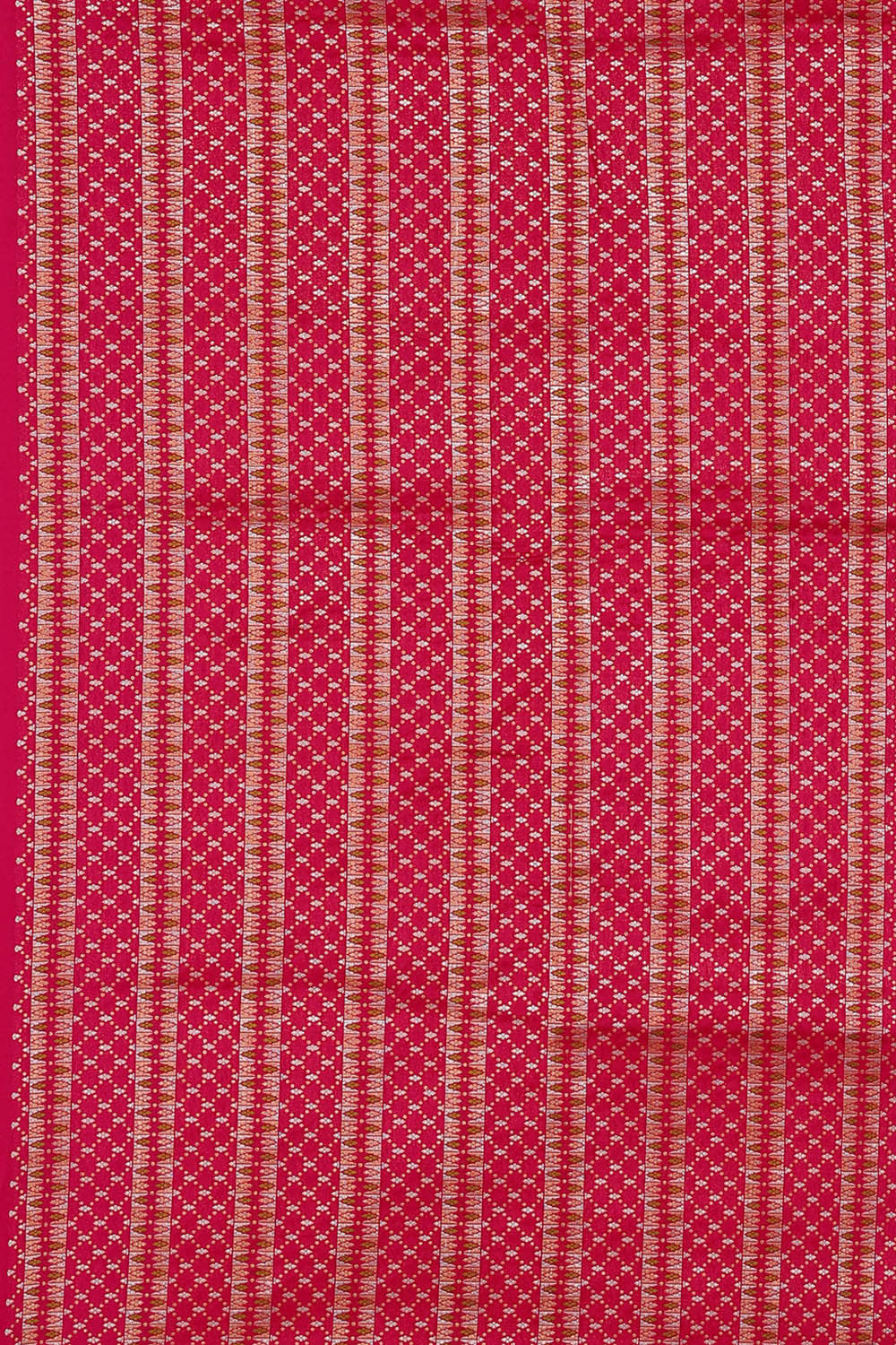 Image of Banarasi Silk Reddish Pink Saree