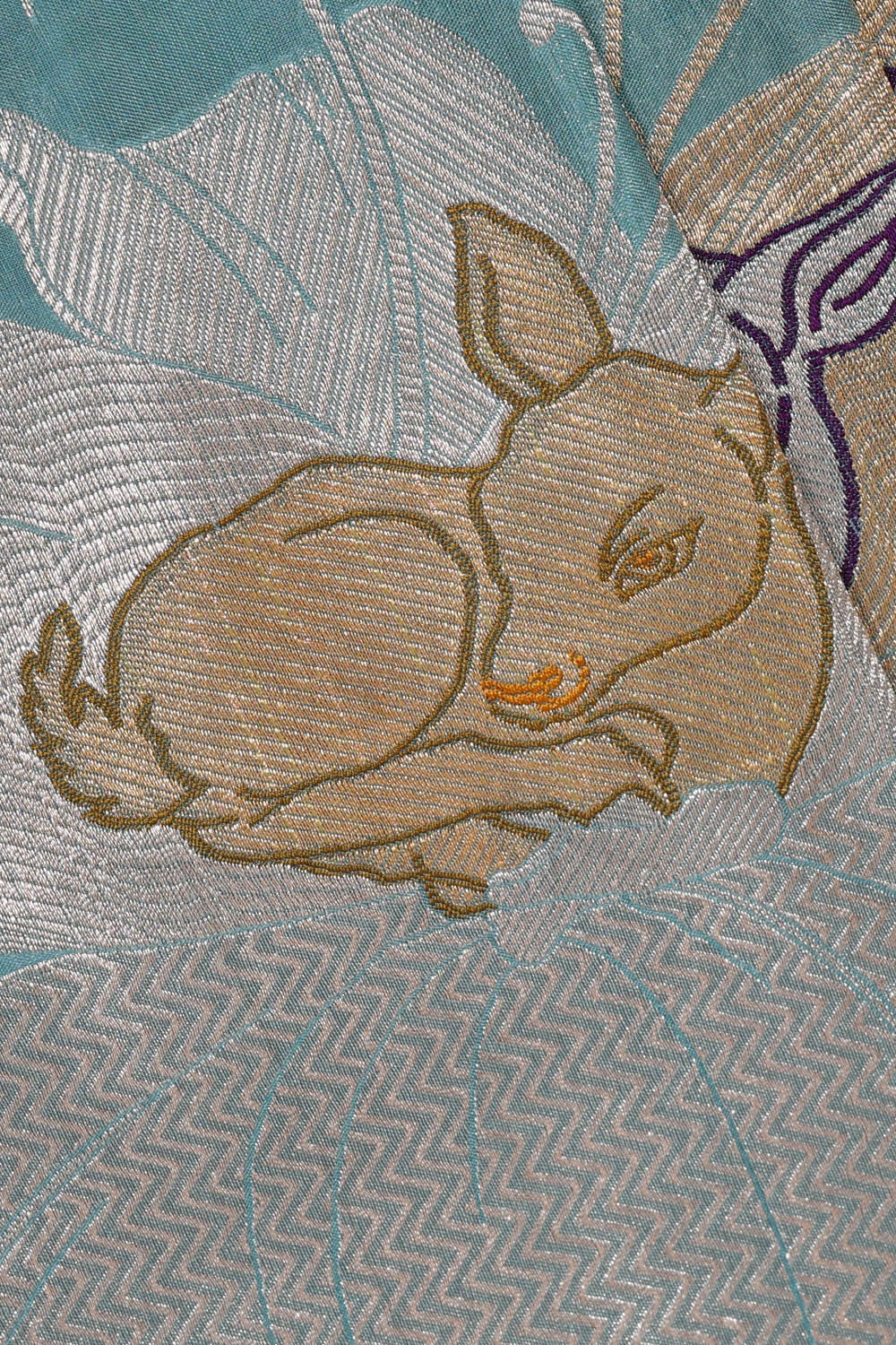 Image of Banarasi Silk Blue Saree