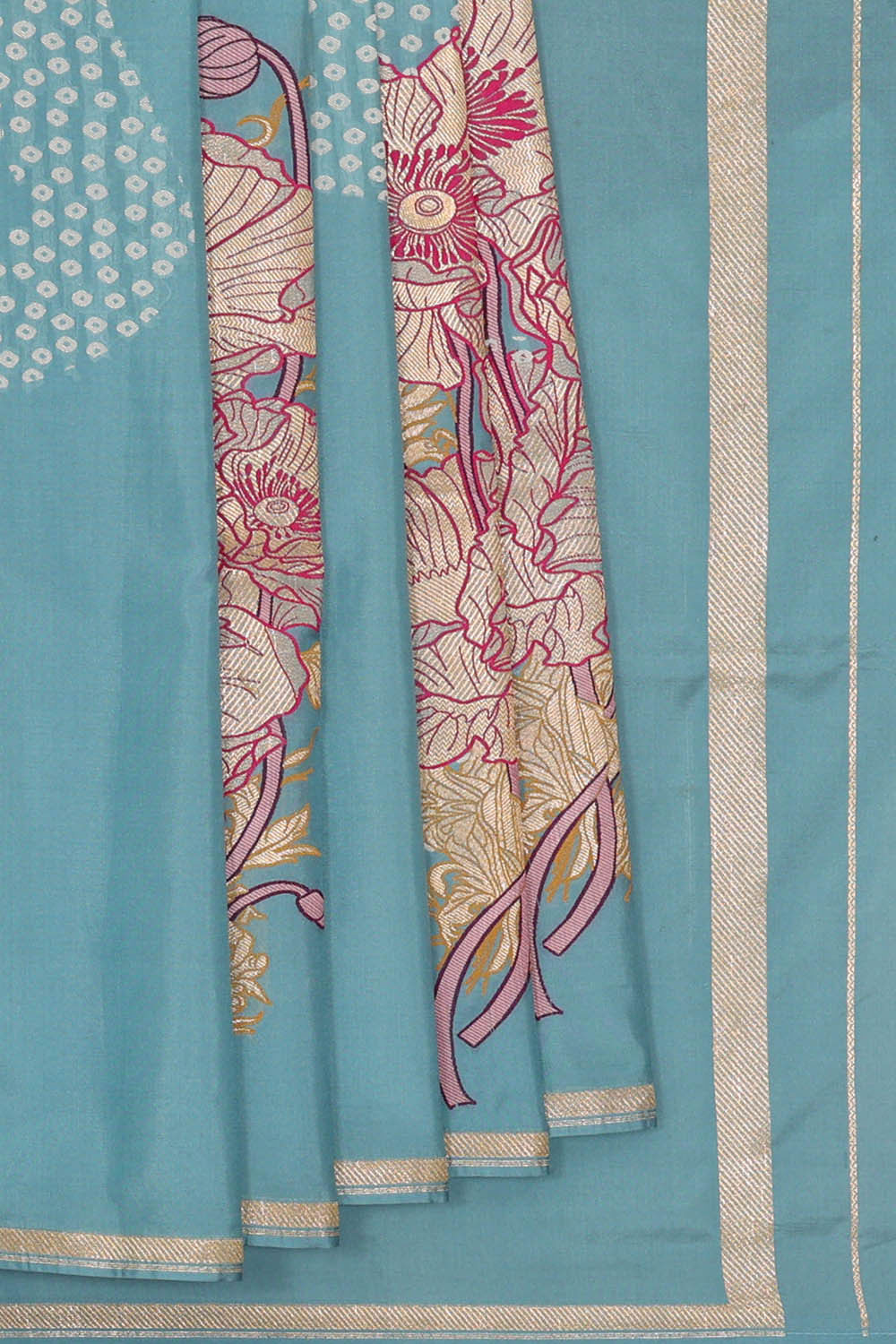 Banarasi Silk Blue Saree