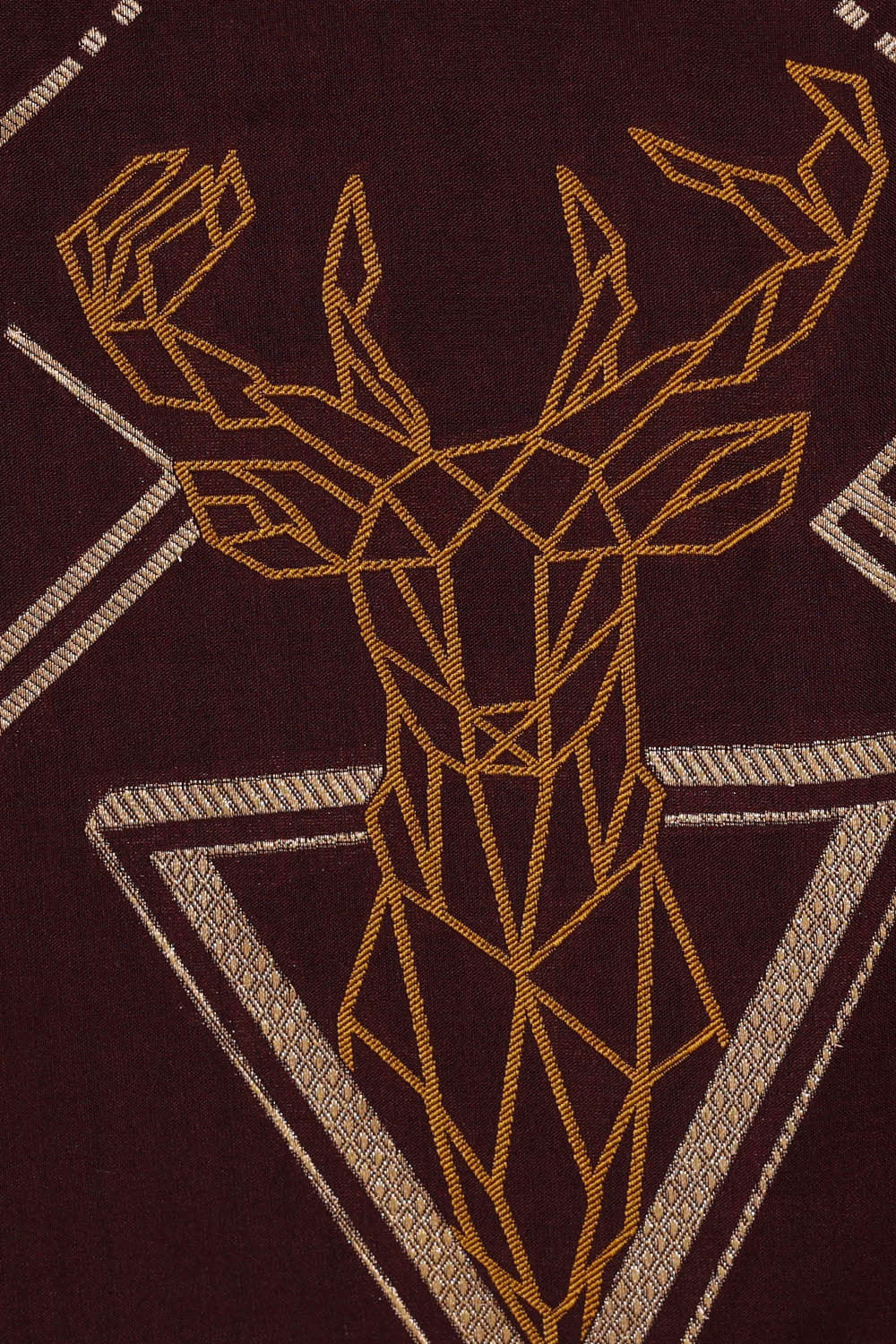 Image of Banarasi Silk Maroon Saree