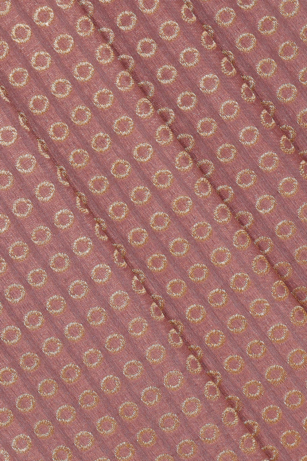 Image of Banarasi Silk Dull Peach Saree