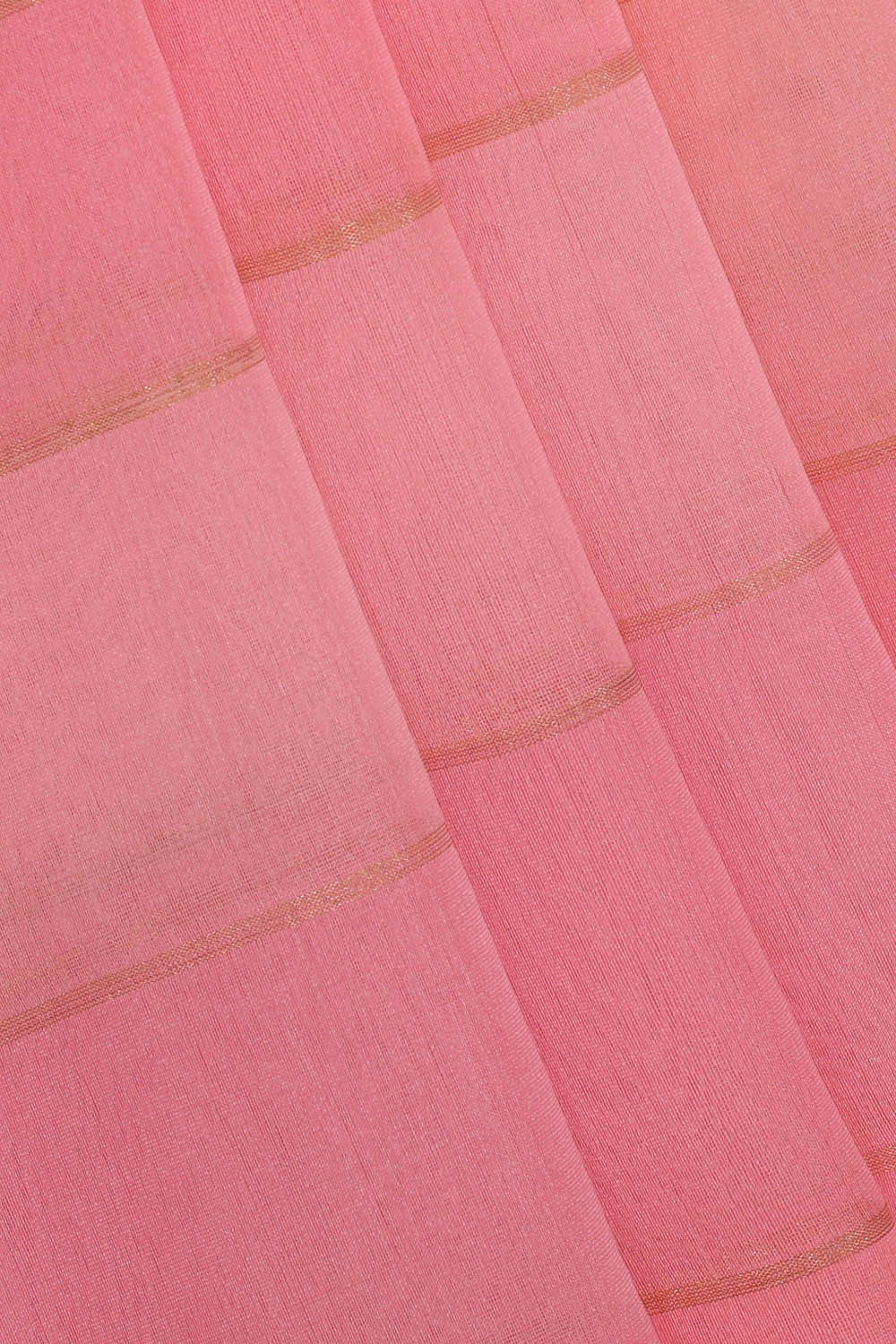 Banarasi Organza Kora Light Pink Saree