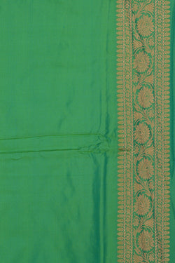 Image of Banarasi Katan Silk Mint Green Saree