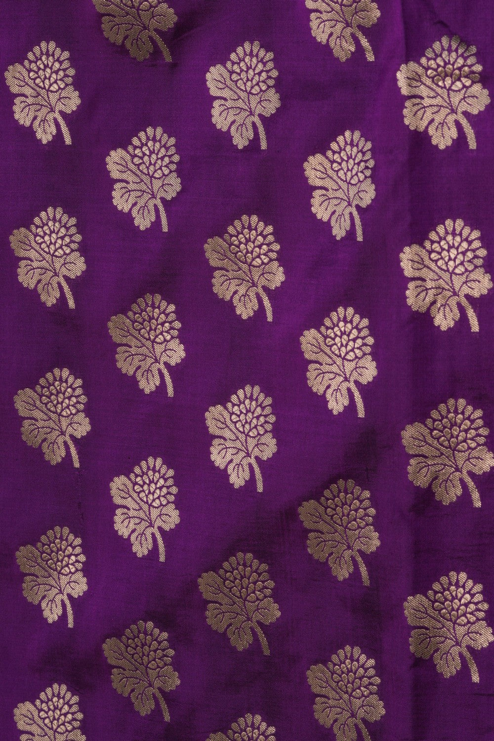 Banarasi Katan Silk Purple Saree