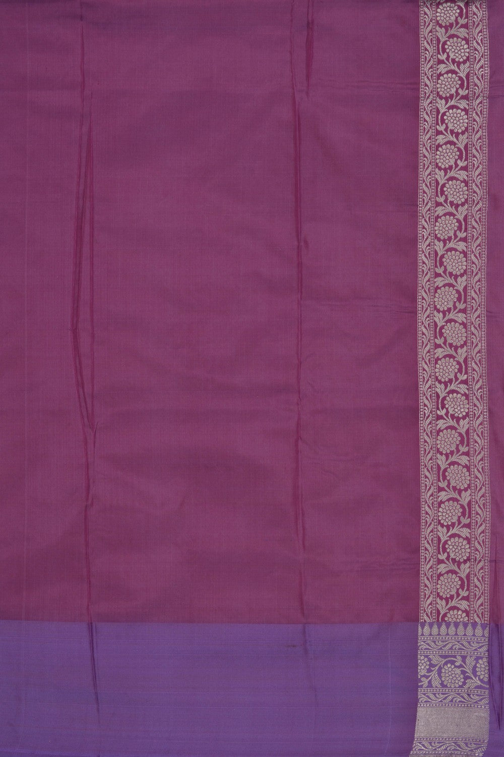 Image of Banarasi Katan Silk Coral Pink Saree