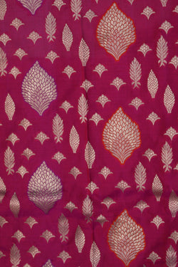 Image of Banarasi Katan Silk Pink Saree