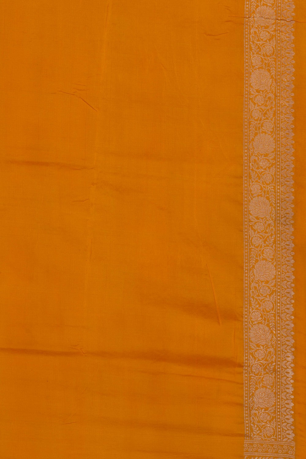 Banarasi Katan Silk Yellow Saree