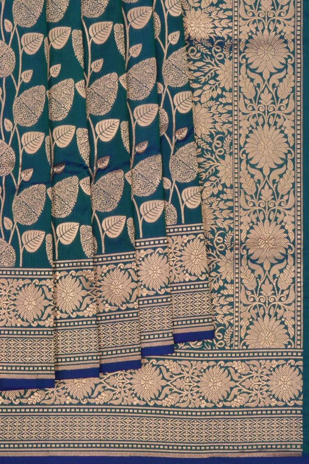 Banarasi Katan Silk Blue Saree