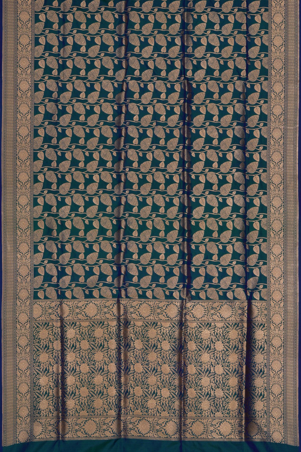 Banarasi Katan Silk Blue Saree