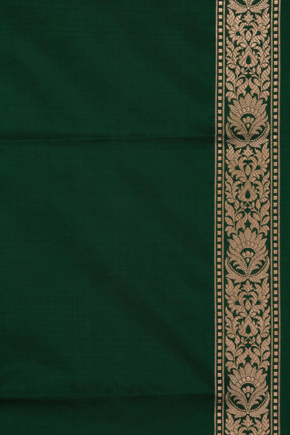 Banarasi Katan Silk Green Saree