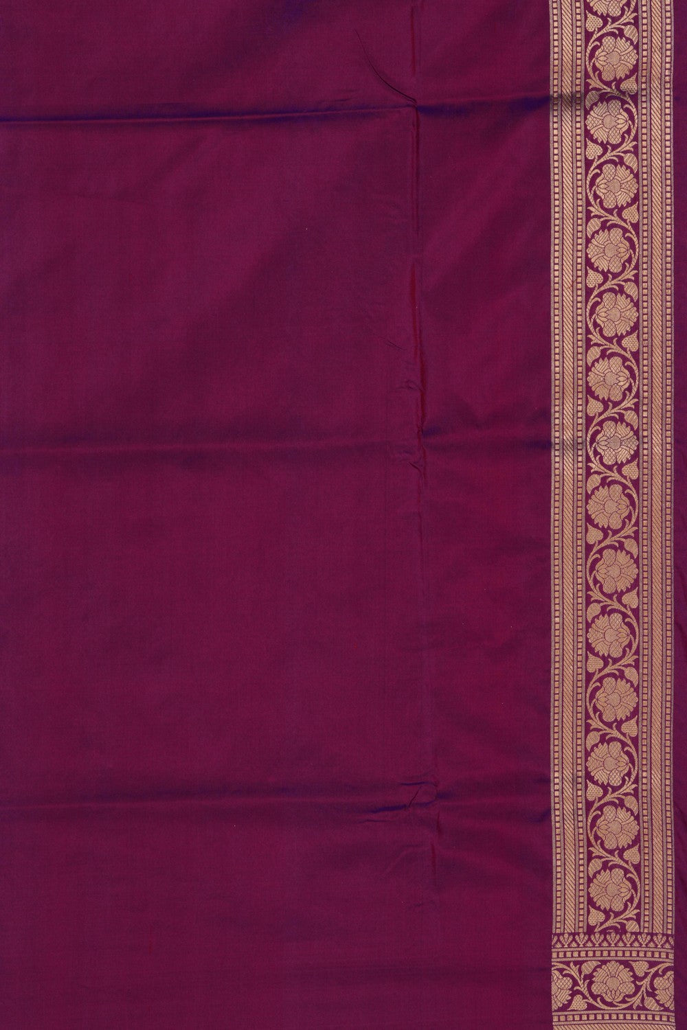 Banarasi Katan Silk Violet Saree