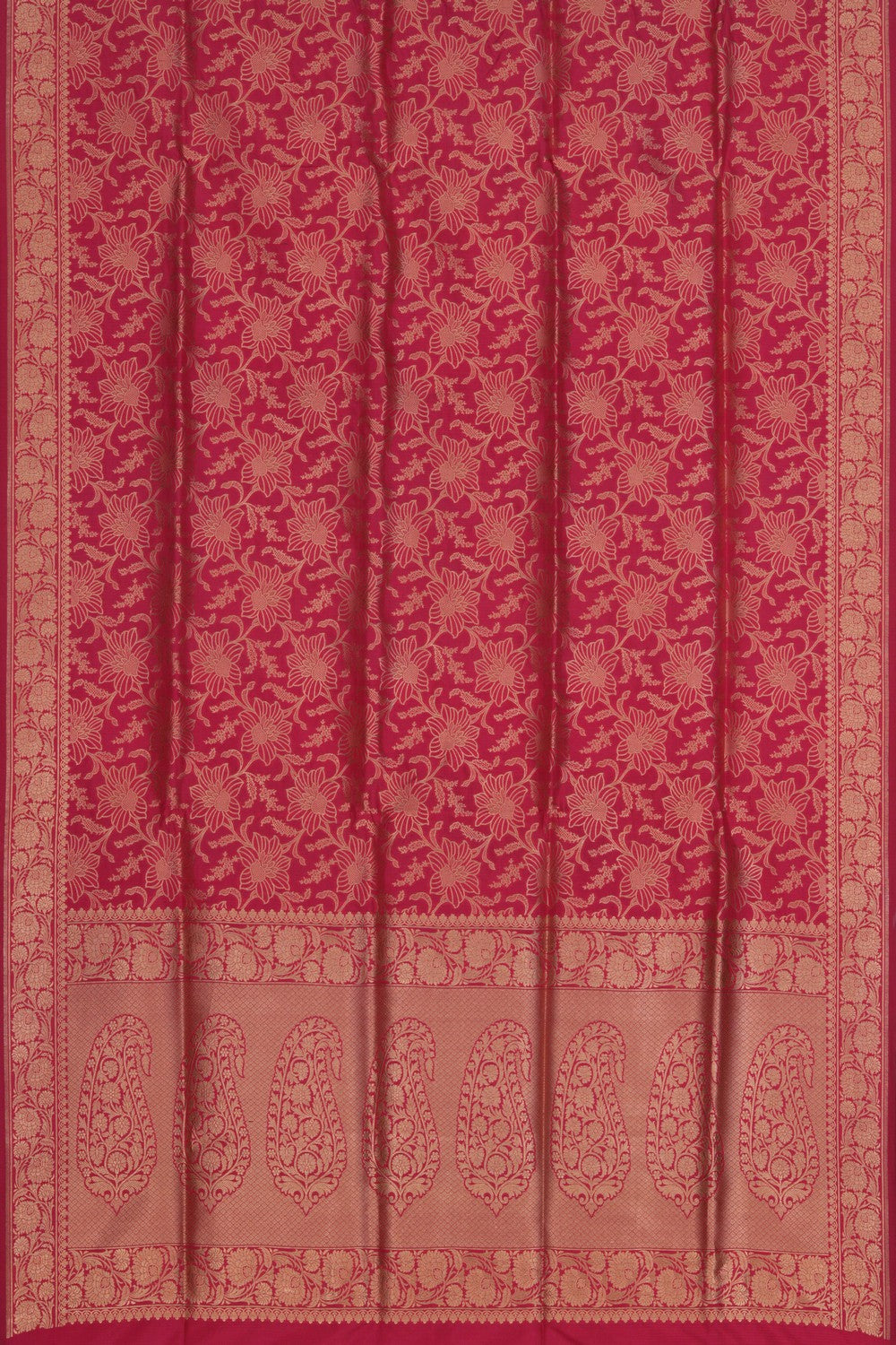 Image of Banarasi Katan Silk Pink Saree