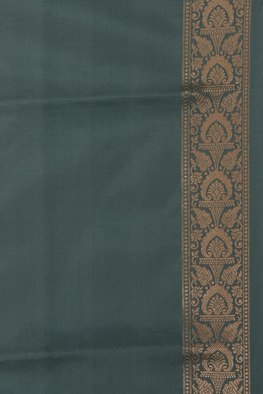 Banarasi Katan Silk Grey Saree