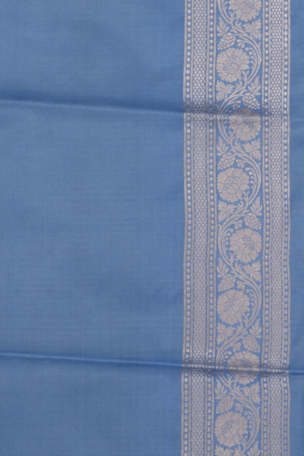 Image of Banarasi Katan Silk Grey Saree