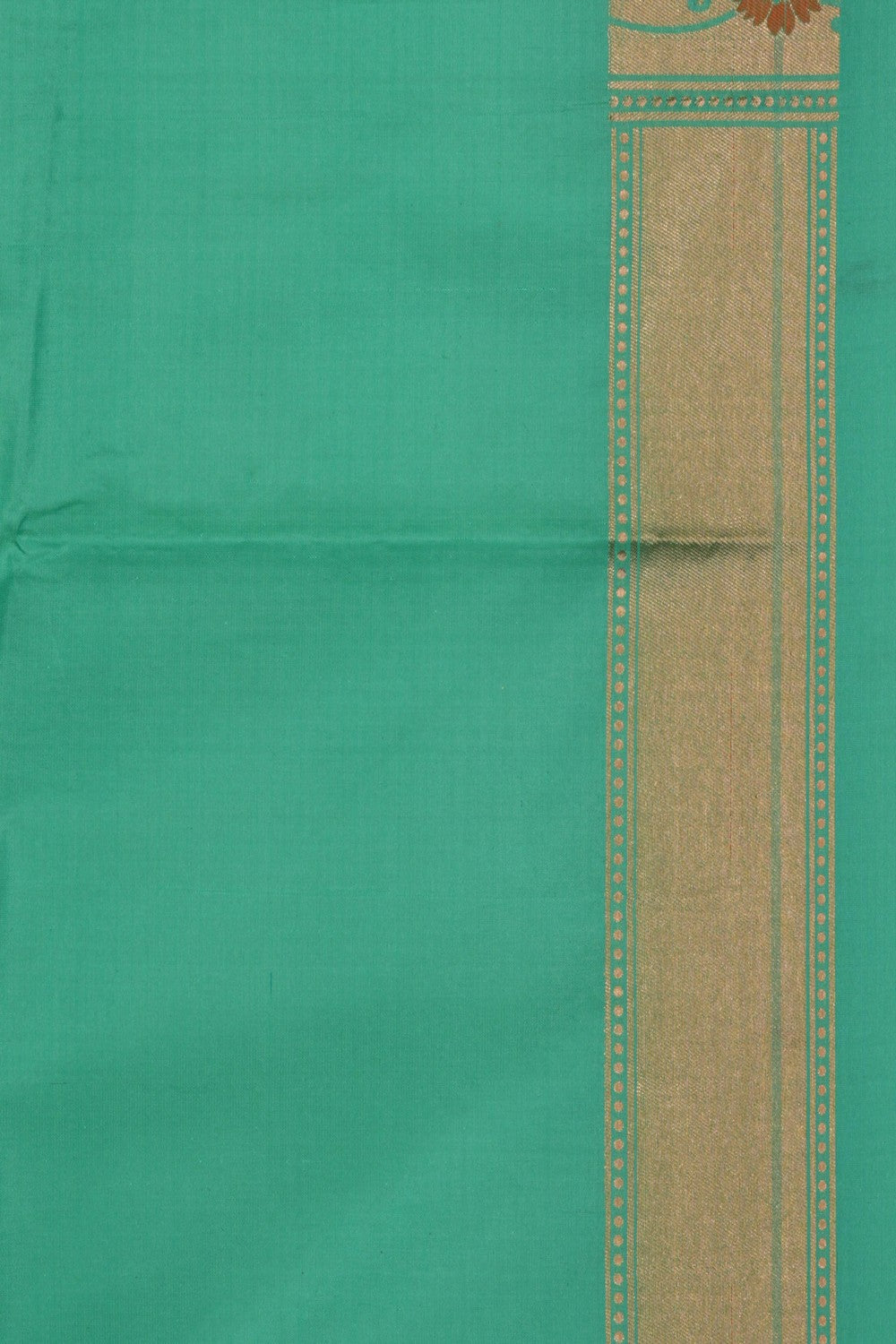 Image of Banarasi Katan Silk Sea Green Saree