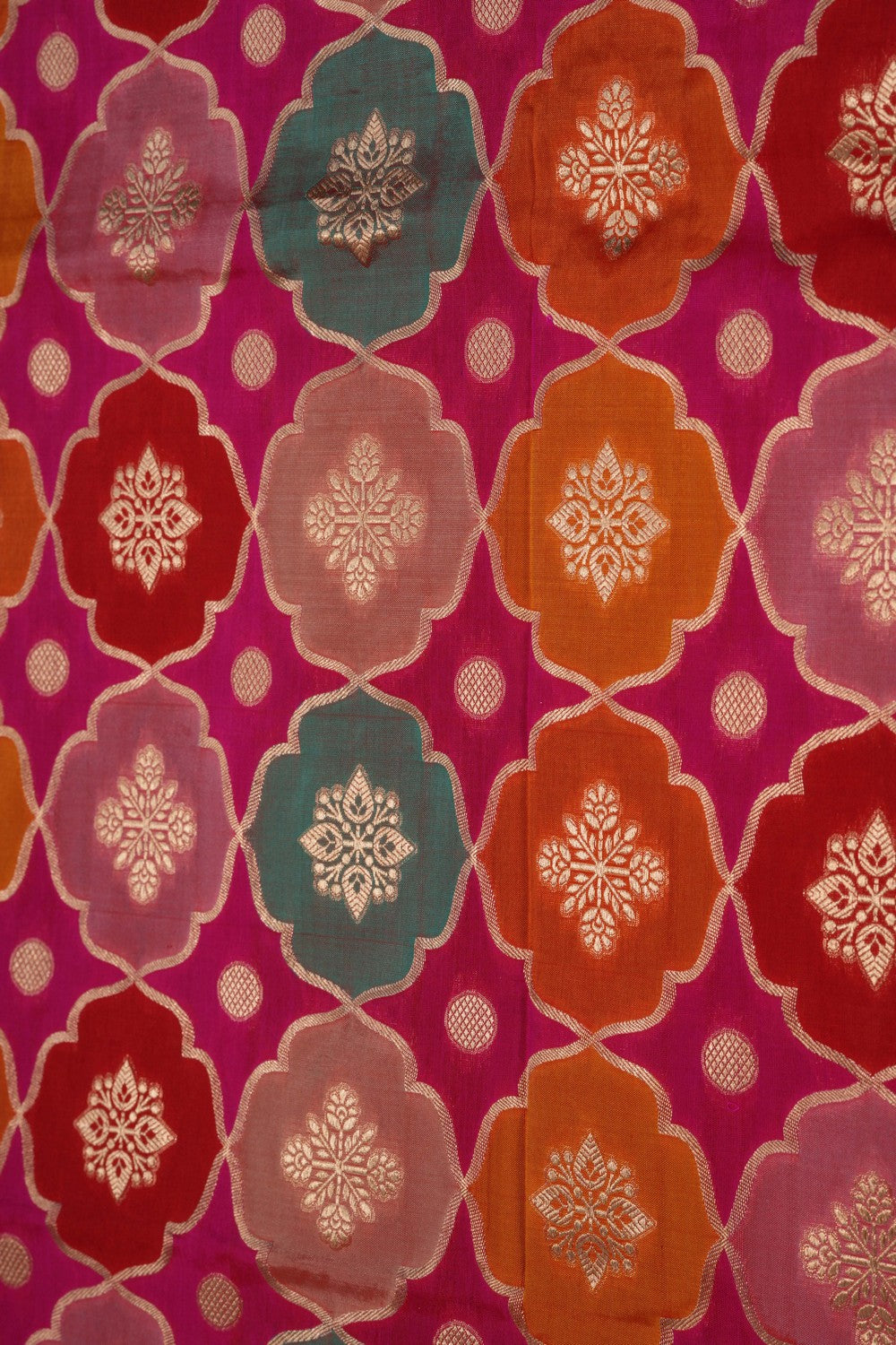 Image of Banarasi Katan Silk Pink Saree