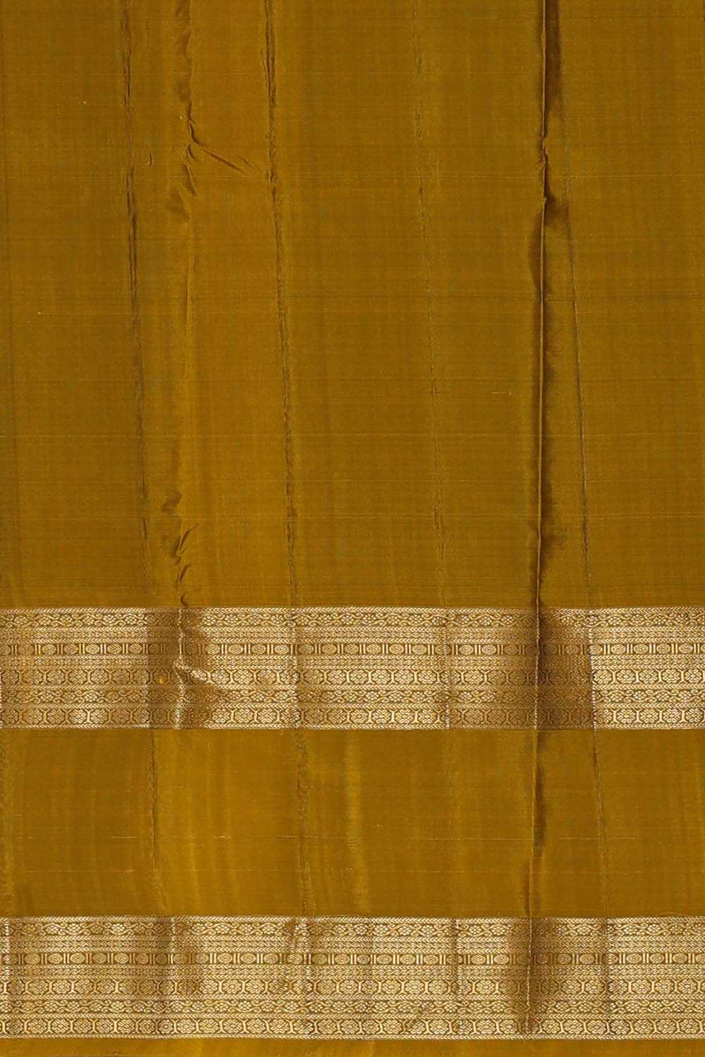 Image of Kanchipattu Peacock Blue Brocade Saree