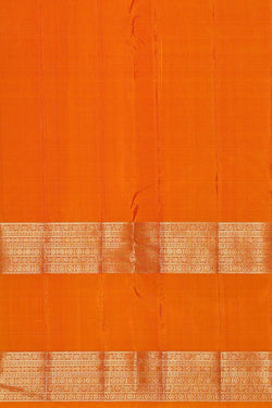 Image of Kanchipattu Red Brocade Saree