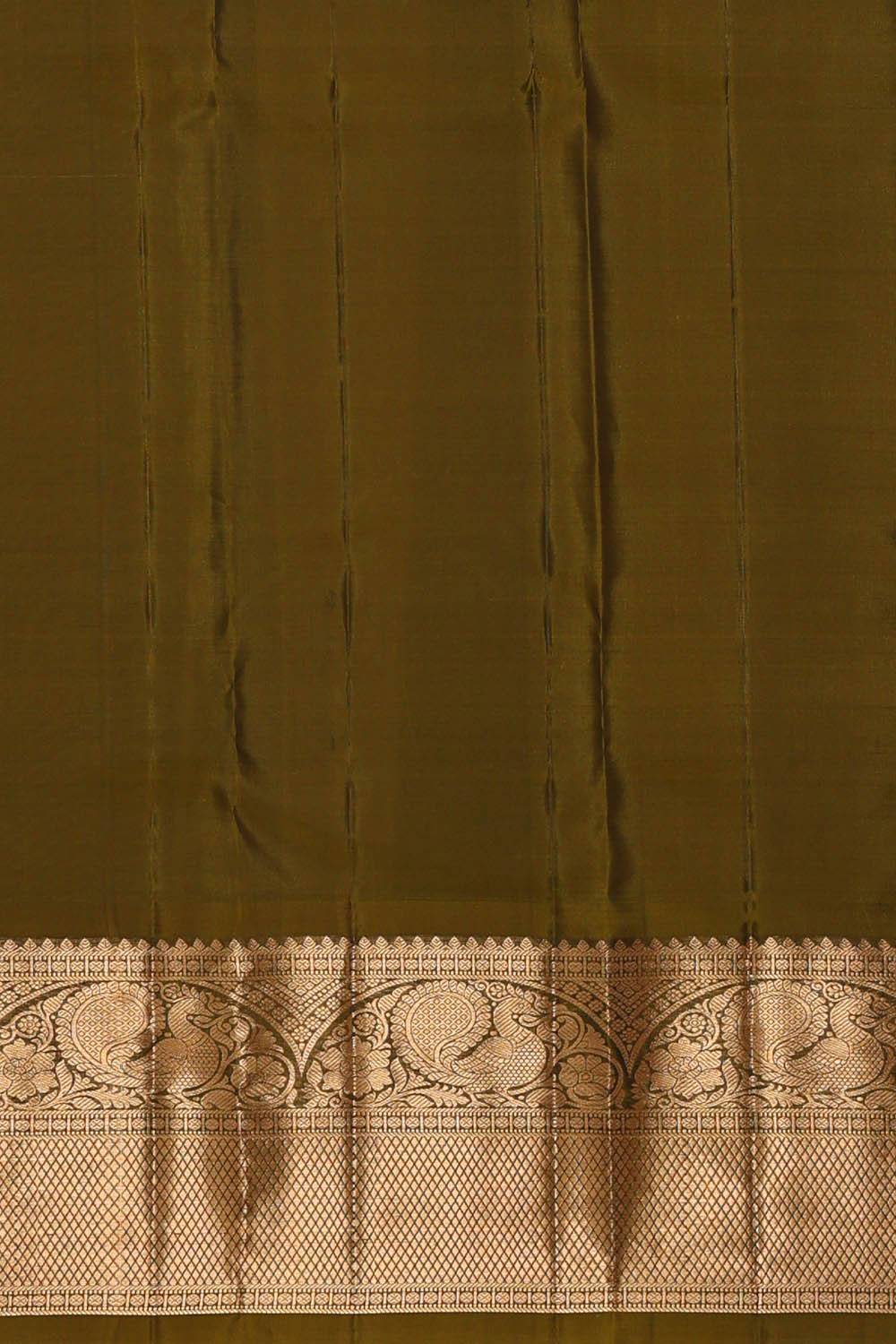 Image of Kanchipattu Grey Brocade Saree