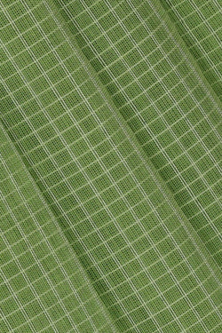 Image of Gadwal Cotton Pista Green Saree