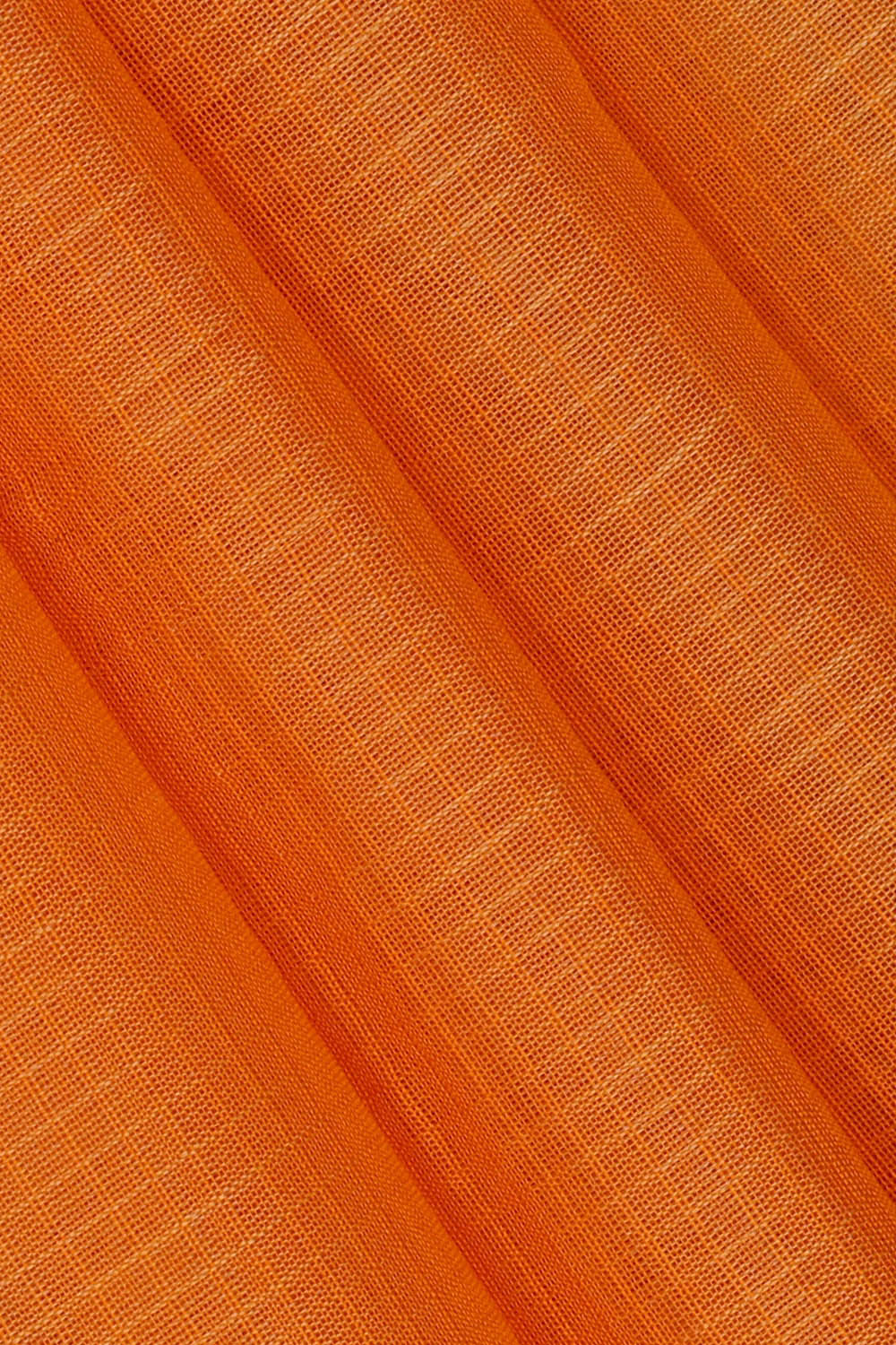 Gadwal Cotton Mustard Orange Saree