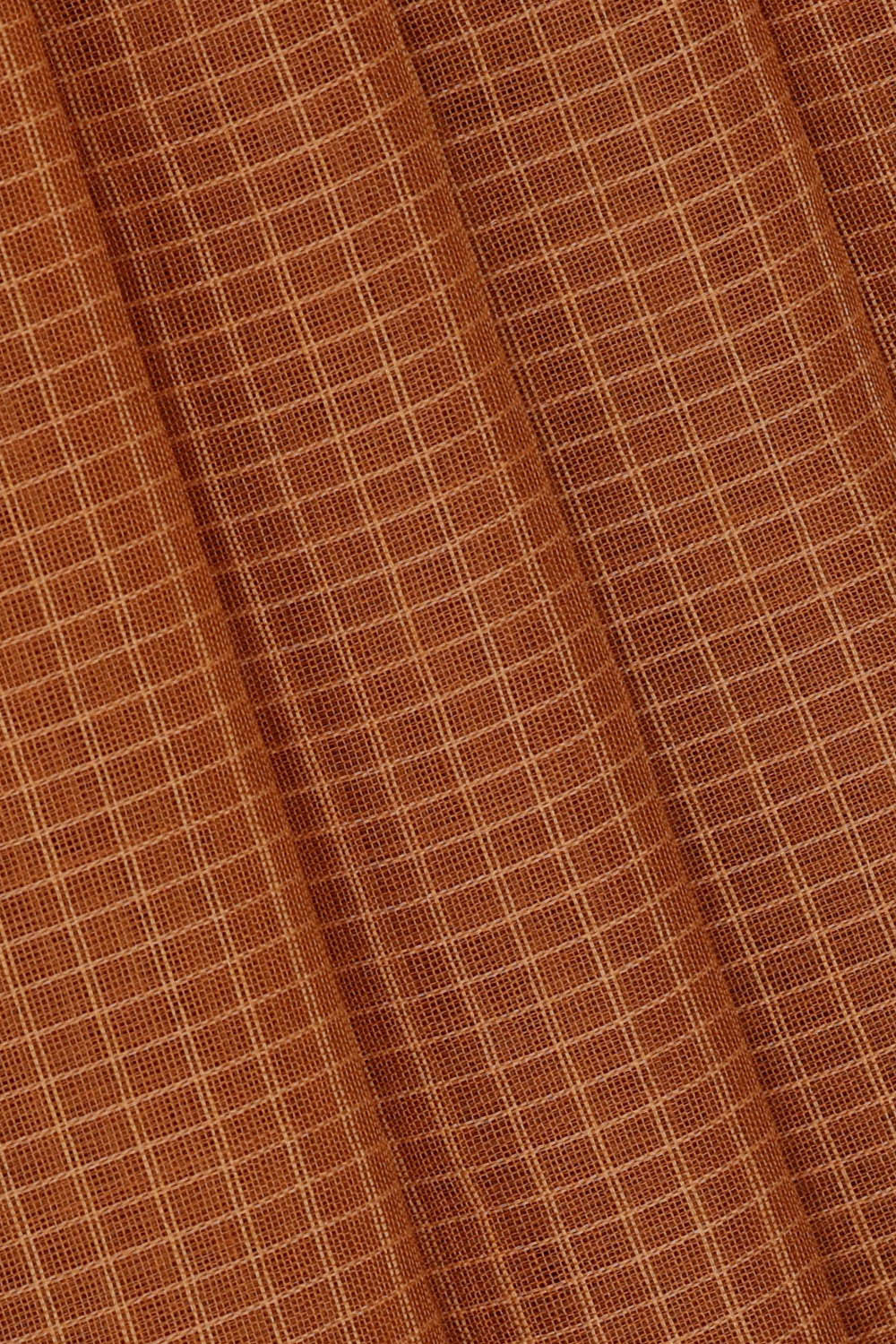 Gadwal Cotton Dull Peach Saree