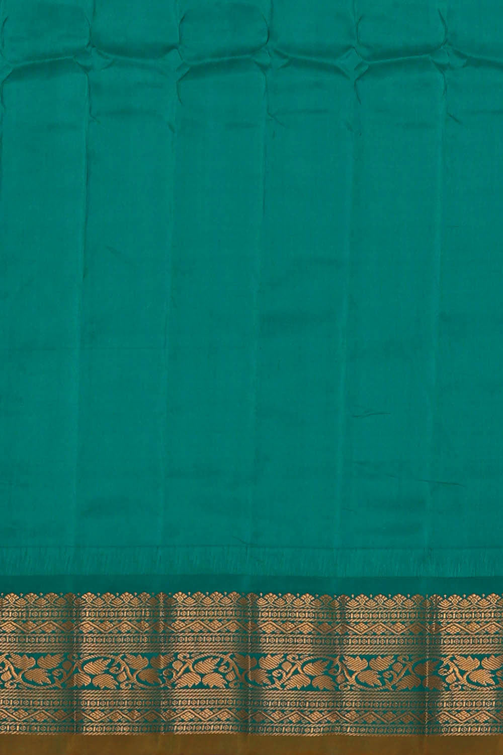 Image of Gadwal Silk Dark Red Saree