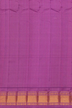 Image of Gadwal Silk Sea Green Saree