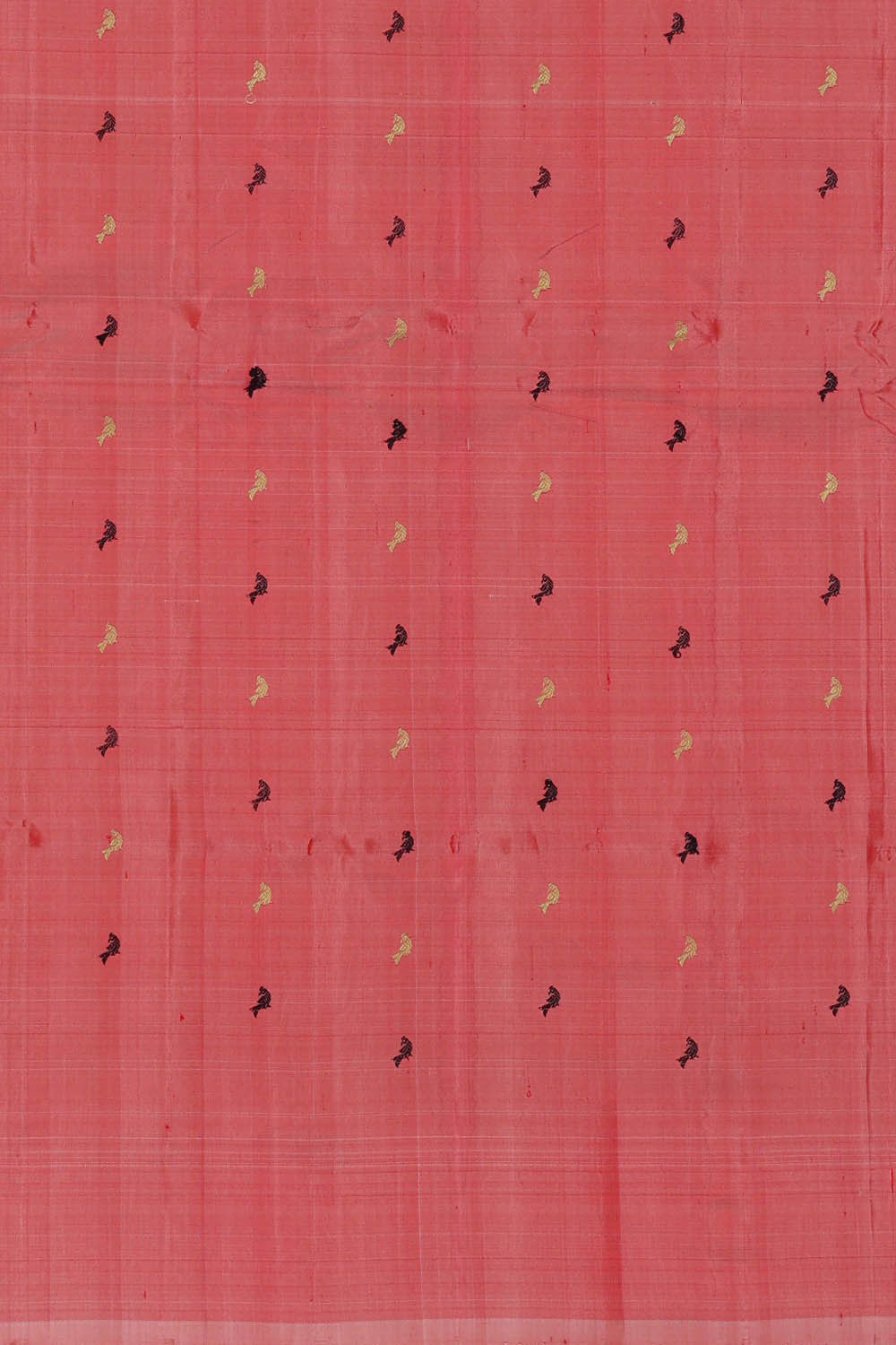 Image of Gadwal Silk Yellow Saree