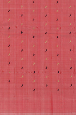 Image of Gadwal Silk Yellow Saree