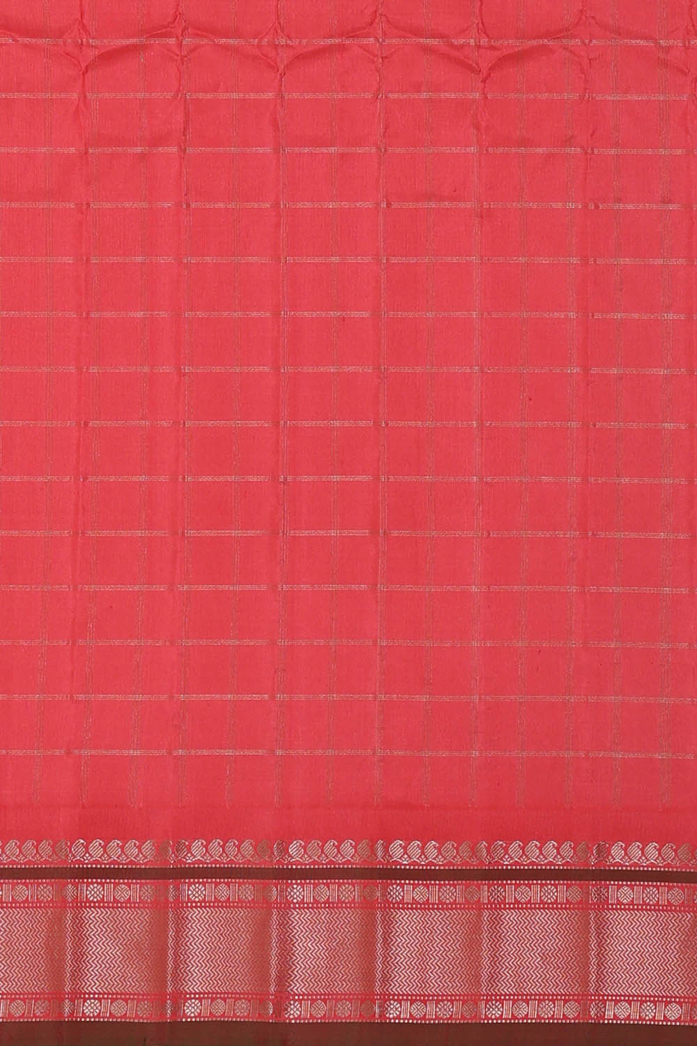 Image of Gadwal Silk Green Saree