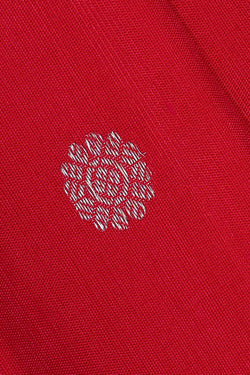 Image of Gadwal Silk Red Saree