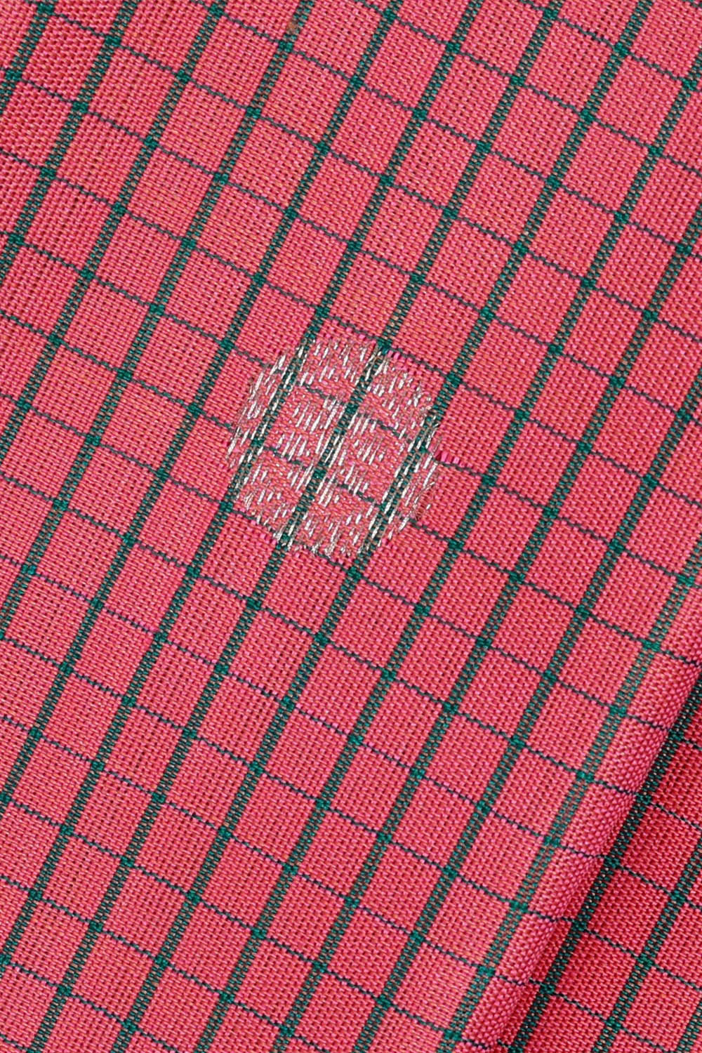 Image of Gadwal Silk Pink Saree