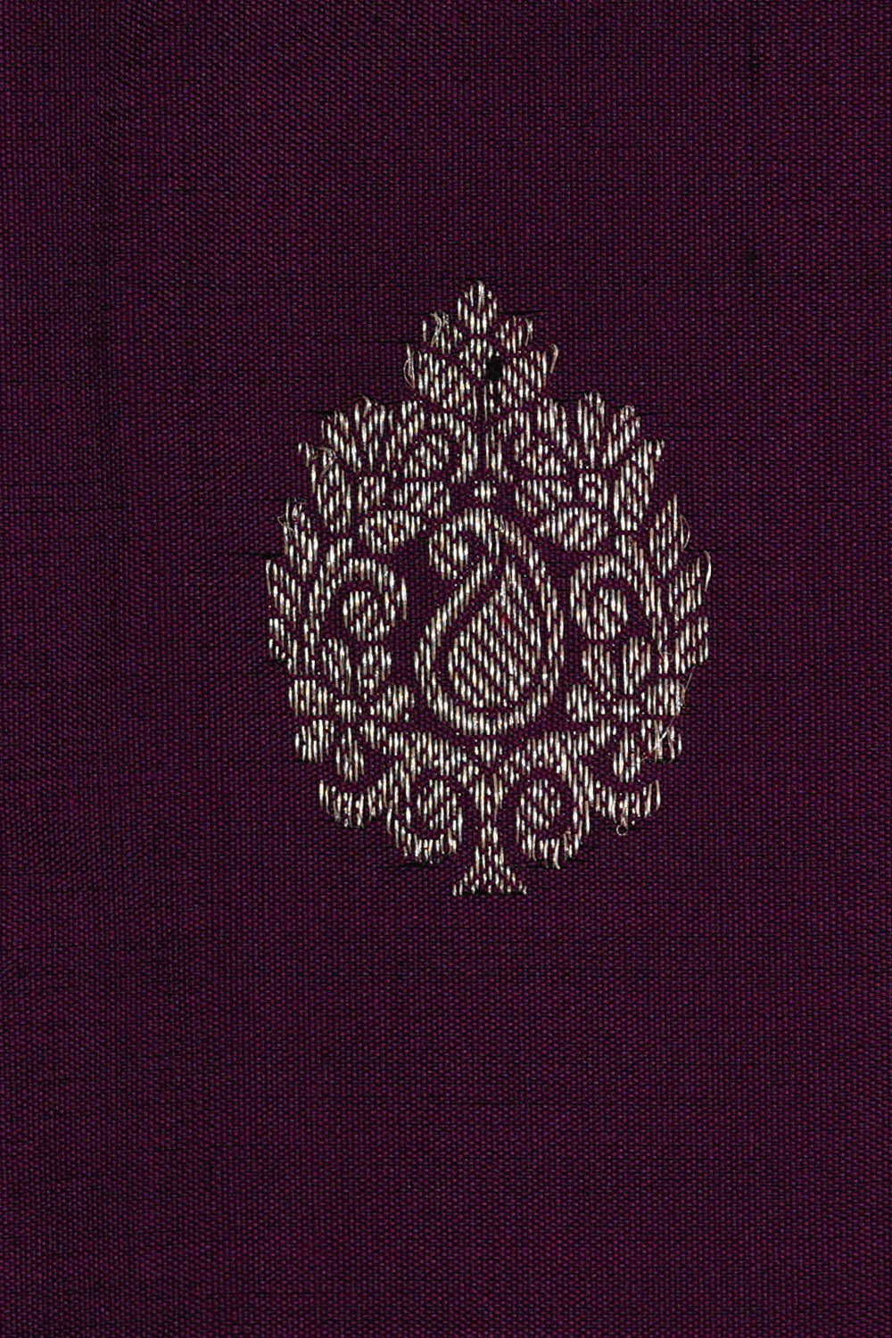 Gadwal Silk Violet Saree