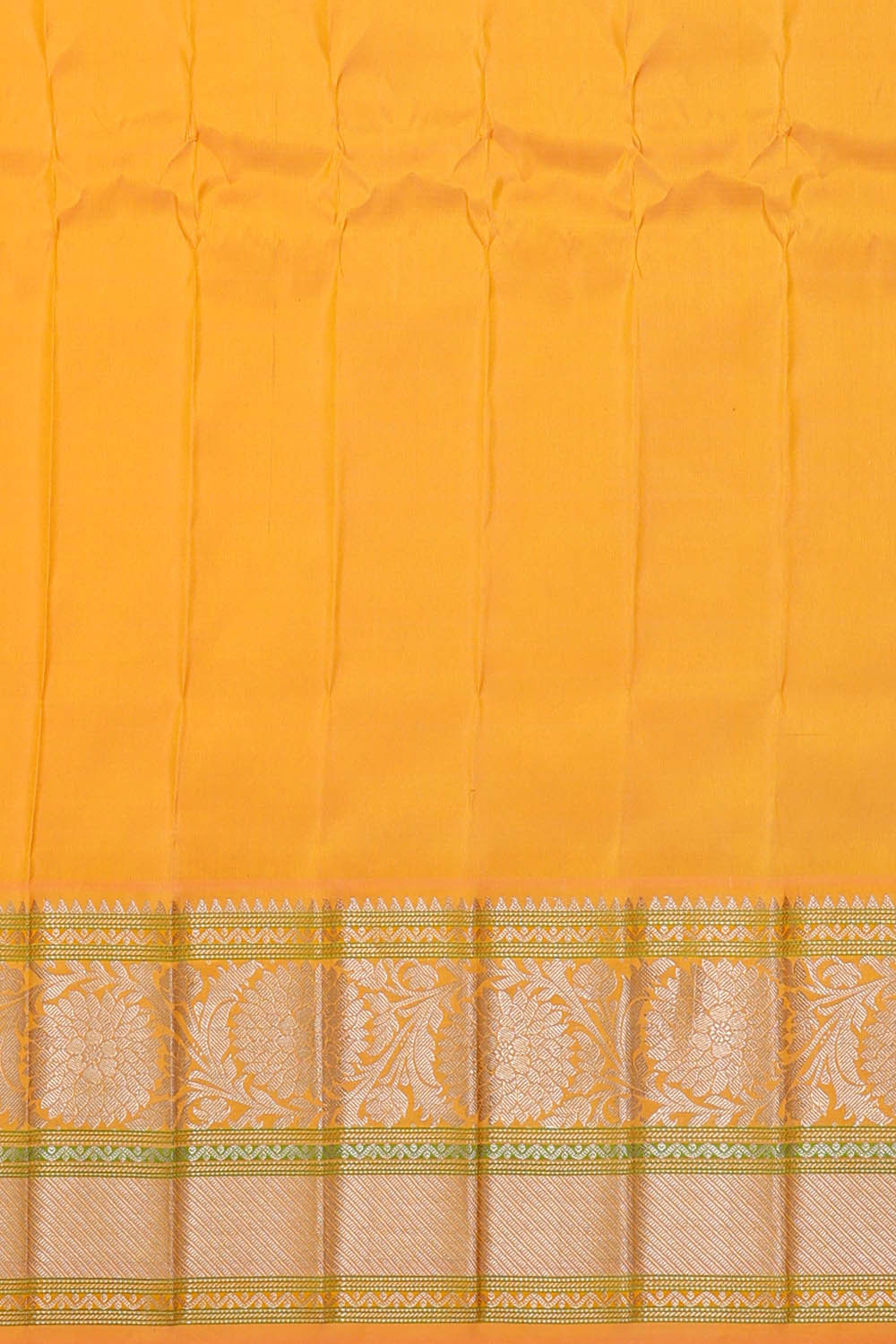 Image of Gadwal Silk Dark Magenta Saree