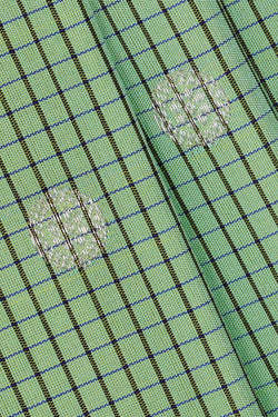 Image of Gadwal Silk Light Mint Green Saree